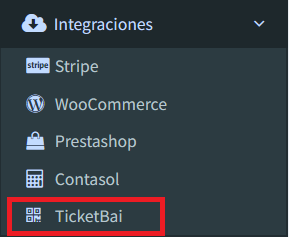 Conexión TicketBAI