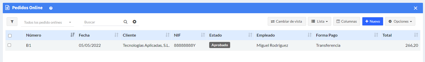 Integración Prestashop