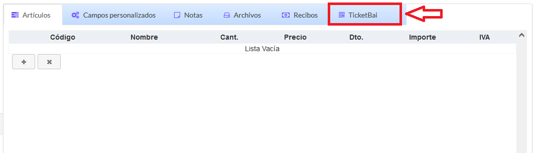 Conexión TicketBAI